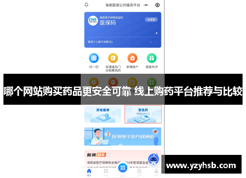 哪个网站购买药品更安全可靠 线上购药平台推荐与比较